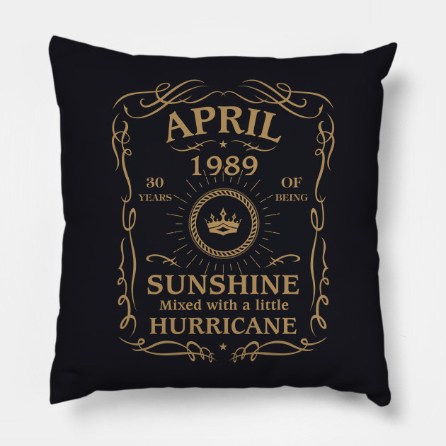 April 1989 Sunshine Mixed With A Little Hurricane Birthday April