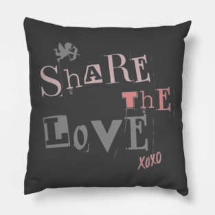 Share the Love Valentine Pillow