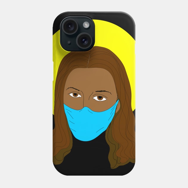 Jesus Mask Phone Case by RMZ_NYC