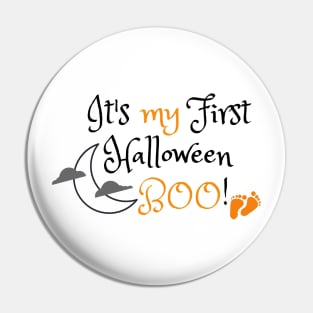 My First Halloween Pin