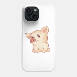 Cute Pig sitting Phone Case