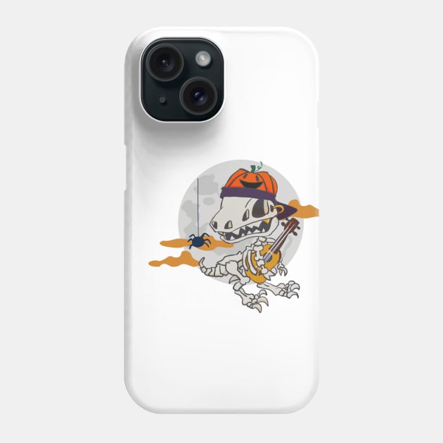 Spooky T-Rek halloween Phone Case by Ashitaa