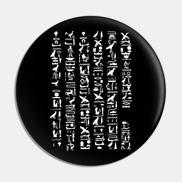 The Ancient Egyptian Language Pin by KewaleeTee