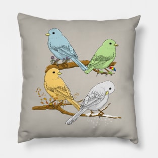 The Seasons Pillow