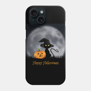 Happy Halloween Cat Phone Case