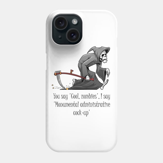 Grim Wah - Zombies Phone Case by Sifs Store