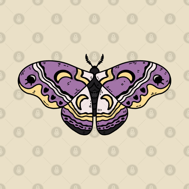 nonbinary moth by chiaraLBart