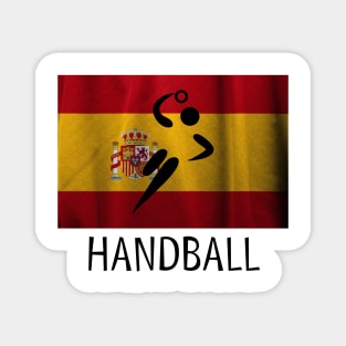 European Team Handball Basic Sport Design Spain Magnet