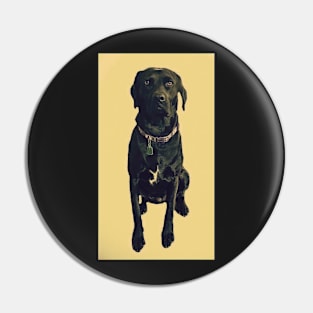 Lola the Lab Pin