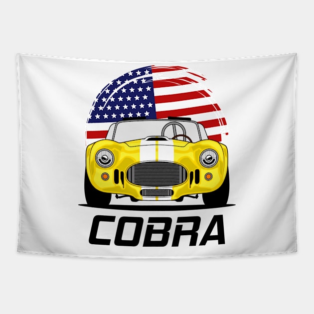 Shelby Cobra Tapestry by RacingSize