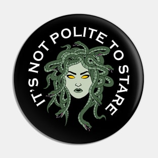 It's not polite to stare Pin