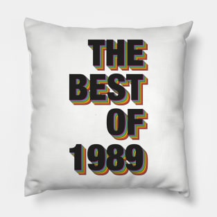 The Best Of 1989 Pillow