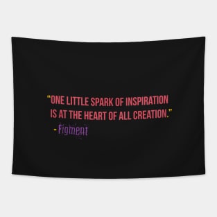 One Little Spark Tapestry