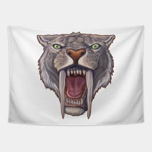 Smilodon Fatalis Tapestry