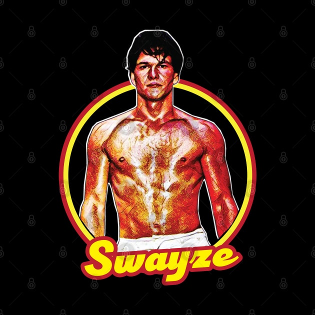 Vintage Swayze Original Fan Art by Trendsdk