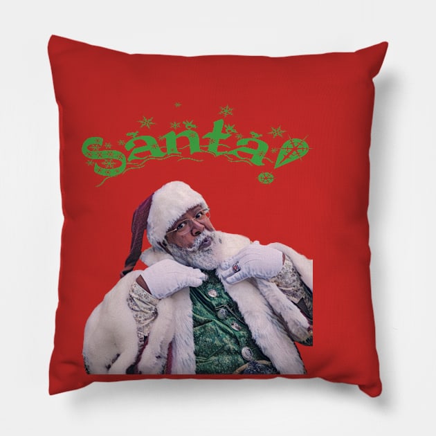 Santa!! Pillow by North Pole Fashions