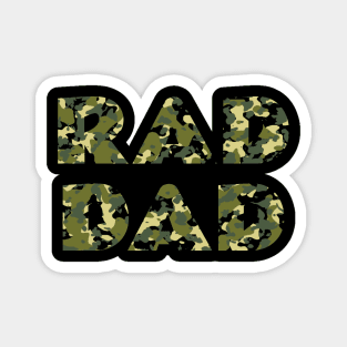 RAD DAD Camo Magnet