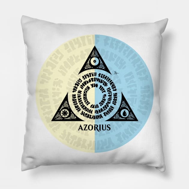 MTG: Azorius Pillow by KyodanJr