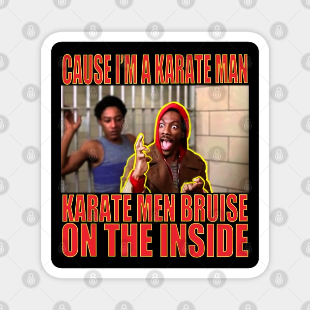 Karate Man Magnet by Bashiri74