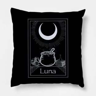 Luna Tarot Card Pillow