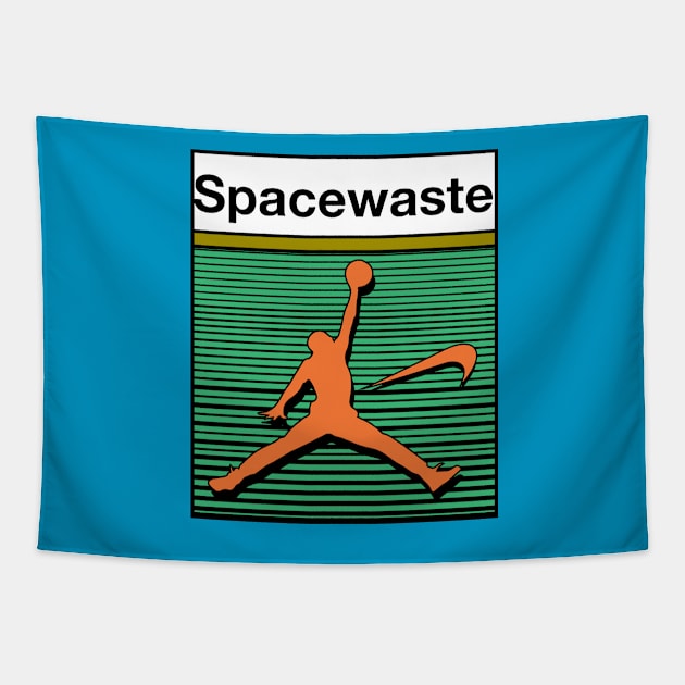 Space Waste Air Pleasure Tapestry by SpaceWasteATL