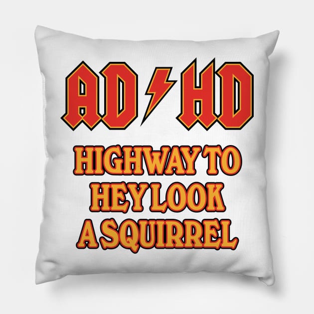 ADHD power 3 Pillow by Daribo