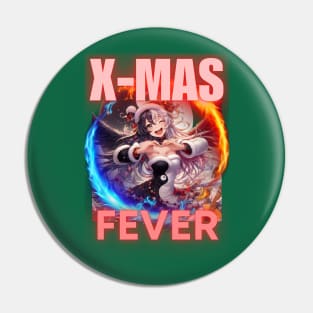 Kawaii, Anime Girl, X-Mas Fever | Catsie Cat Pin