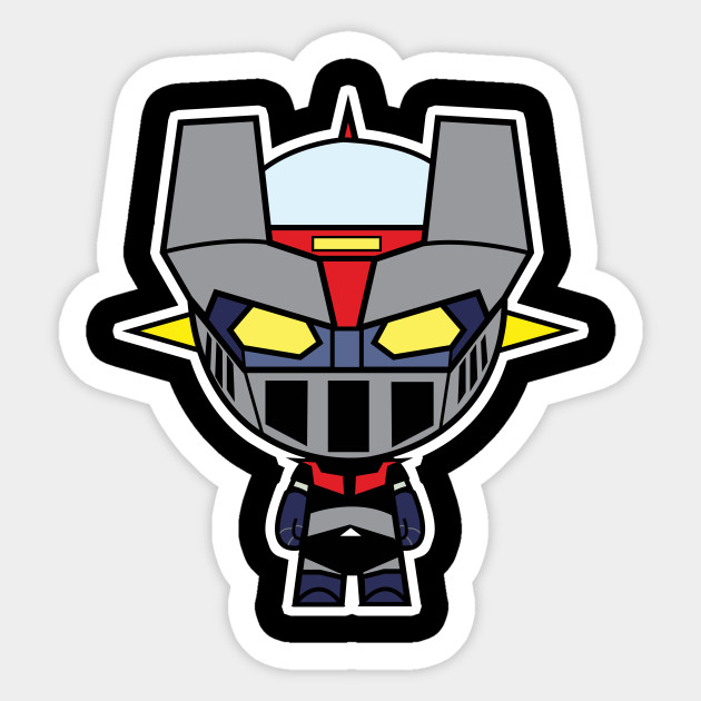 Sticker Decal Anime Mazinger Z Version D