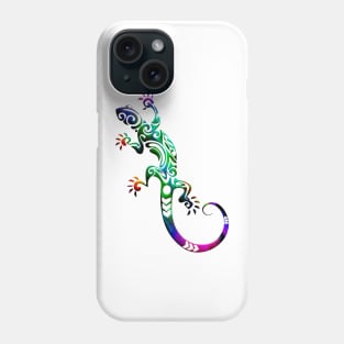 Boho Tribal Colorful Gecko Phone Case