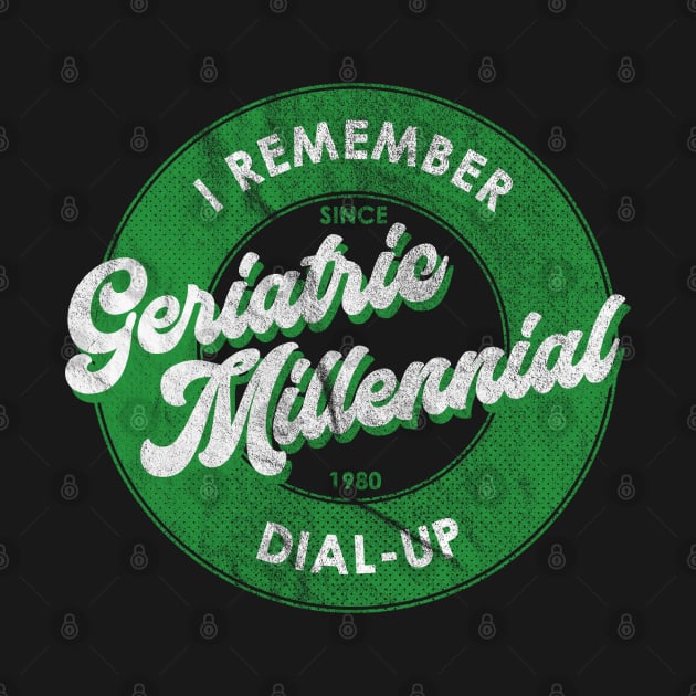 Geriatric Millennial - Dial Up Internet by karutees