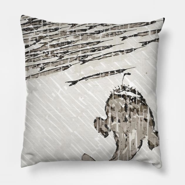 ocean sea fish predator Pillow by Banyu_Urip