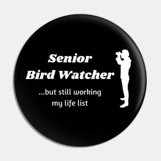 Senior Bird Watcher Pin