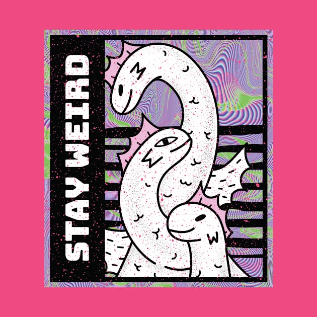 Inspiration Kaiju: Ouroboros say stay weird! by Perpetual Brunch