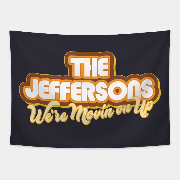 The Jeffersons: We're Moving on Up Tapestry by HustlerofCultures