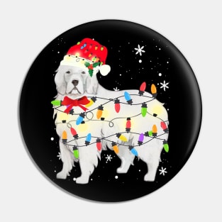 Great Pyrenees Dog Christmas Light Xmas Mom Dad Pin