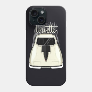 Corvette C2 - Yellow Phone Case