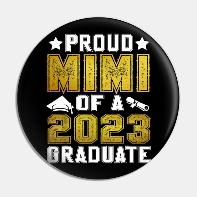 Proud Mimi Of A 2023 Graduate Senior Graduation Pin by cogemma.art