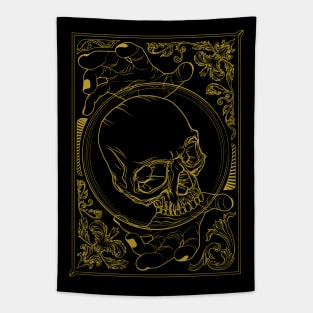 Mystic Skull Tapestry