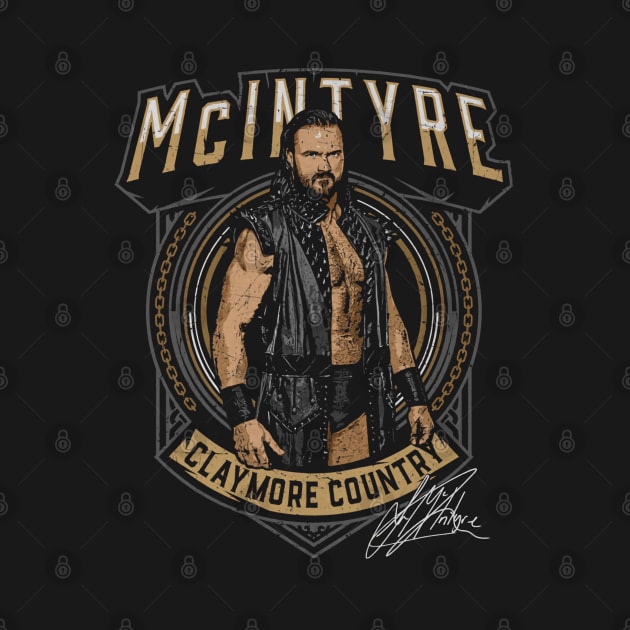 Drew McIntyre Claymore Country by MunMun_Design