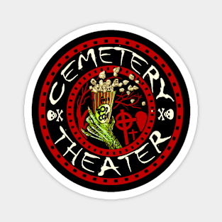 Official Cemetery Theater Logo Magnet