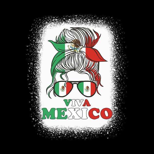 Mexico Independence Day Viva Mexico Pride Women Mexican Flag by Eleam Junie