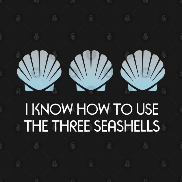 I know how to use the three seashells by VinagreShop