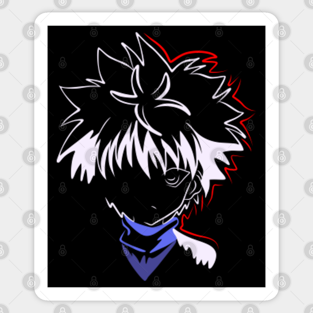 Killua Colorful Hunter X Hunter Hxh Hunter X Hunter Sticker Teepublic