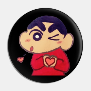 Crayon Shin-chan Love Pin