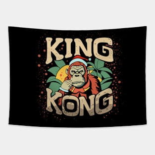 King Kong Christmas Tapestry