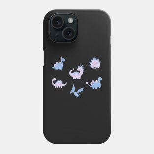 Cute Pastel Dinosaurs Phone Case