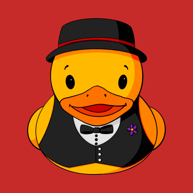Rubber Duck Groom by Alisha Ober Designs