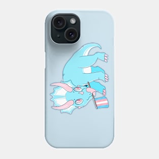 Transgender Triceratops Phone Case