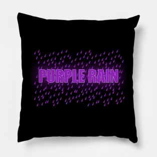 purple rain Pillow