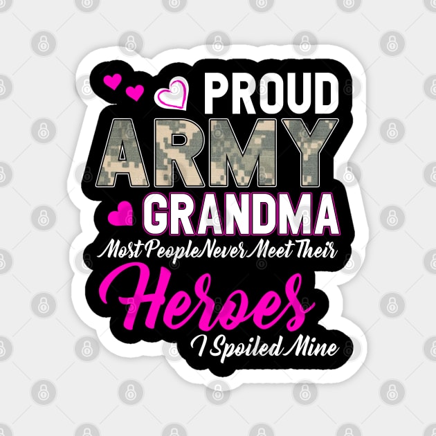 Proud Army Grandma Magnet by Otis Patrick